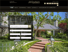Tablet Screenshot of jillepsteinrealestate.com